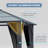 Patio Hardtop Steel Gazebo with Polycarbonate Roof, Curtains and Netting-94003062-94003060
