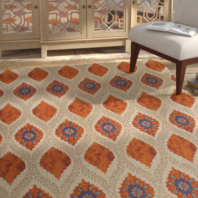 Giraldo Wool Geometric Indoor Rug