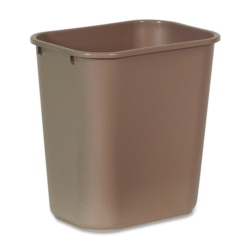 Poubelle 7 gallons, Beige, 7 gallons