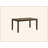 Damica Walnut Dining Table