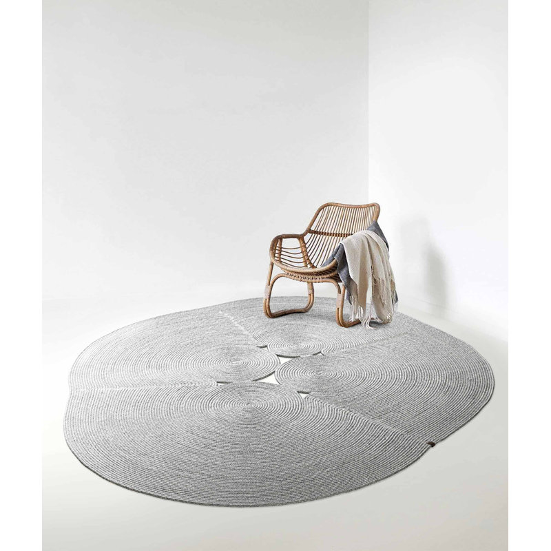 Tapis en coton Novelty Calaysia, Nouveauté 5 pi 3 po x 7 pi 7 po