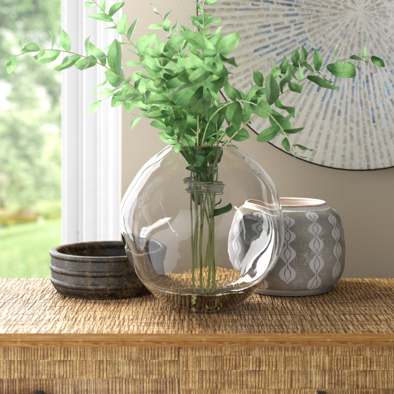 Filia Ceramic Table Vase, 11.02" H x 11.02" W x 11.02" D