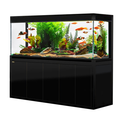 Aqua Dream 394 Gallon Aquarium Black [ad-2320-bp]
