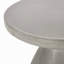 Table d'appoint d'extérieur en béton léger