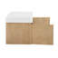 Siena 36" Wall-mounted Single Bathroom Vanity with White Artificial Drop-in Sink without Mirror