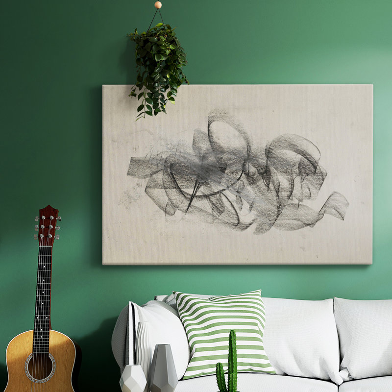 Croquis rétro-LI, H 41 po x l 61 po