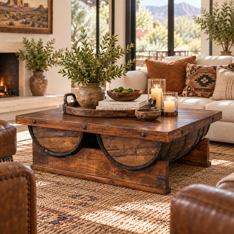 Table tonneau Fine Artisan