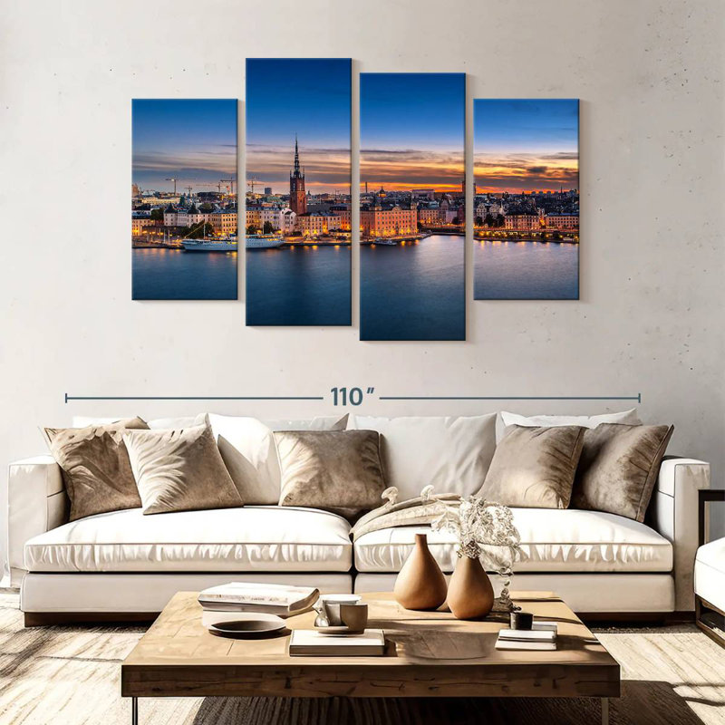 Nicci Stockholm Sunset Skyline