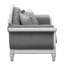 Causeuse moderne avec 3 coussins Florian