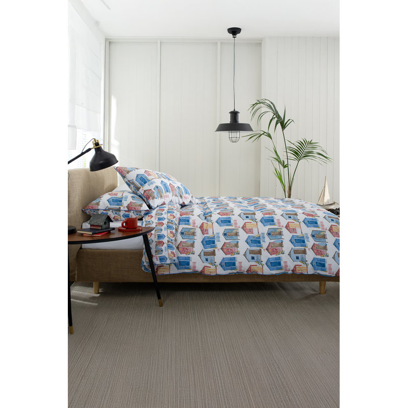 Queen's Parade Print 100% Cotton Duvet Cover Set W Cotton Duvet Cover Set Set