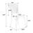 Bistro Set 3 Piece Rustproof Cast Aluminum Patio Furniture Sets 2 Chairs And 1 Round Table Outdoor-1157816895