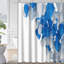 Rideau de douche avec 12 crochets Blue Ballons Space-1990537258