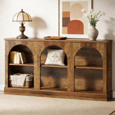Rustic Side Table,Practical Entryway Table,Console Table