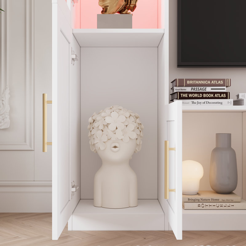 Umeno 94.5" Media Center, White