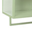 Armoire murale moderne avec rangement, tablette amovible et ouverte - pour le vestibule, le salon, la salle de bain et deux portes