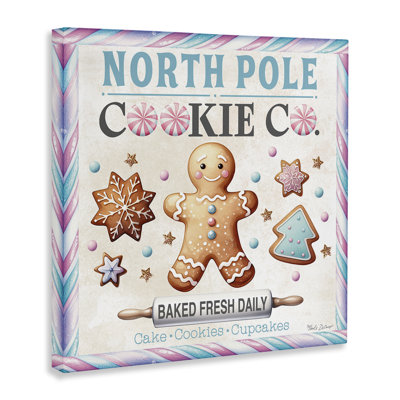 Art mural sur toile Gingerbread Cookie Co par Nicole DeCamp