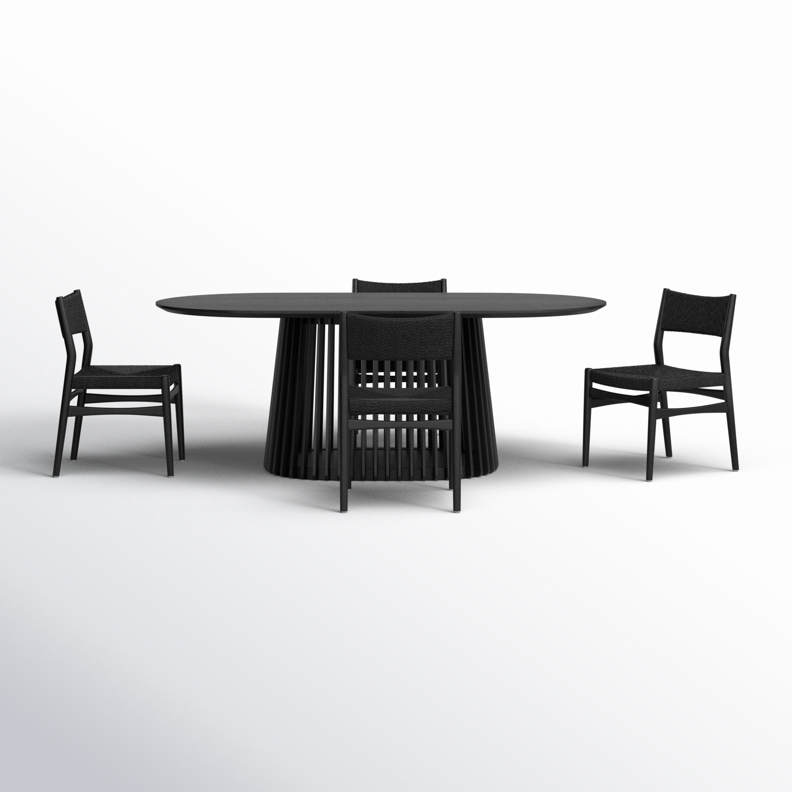 George Oliver Brysa Extendable Dining Set - Thumbnail 2