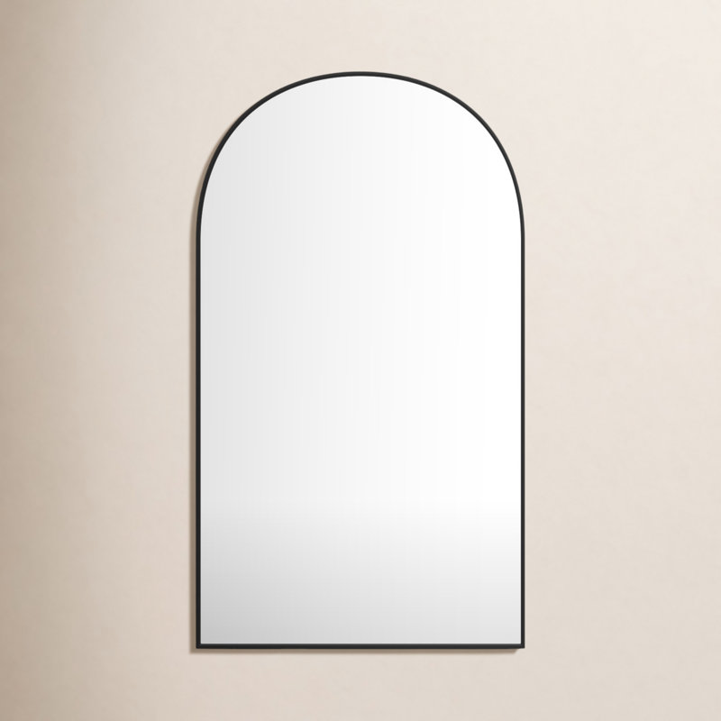 Kira Metal Mirror, Black, 83" x 48"