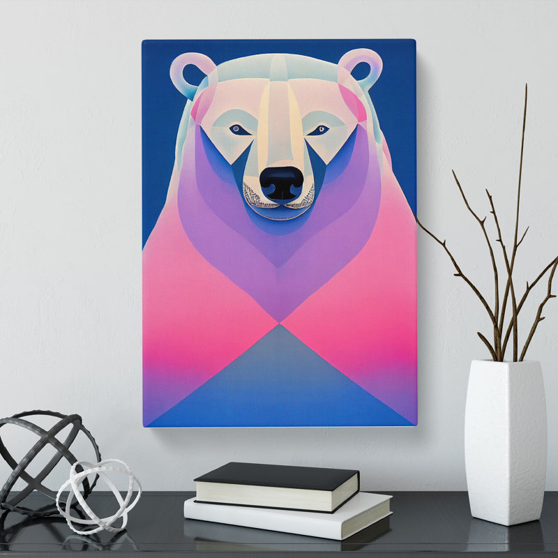 Syracuse Polar Bear Vol.3 - Wrapped Canvas, 50cm H x 35cm W x 3cm D