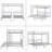 Adaidh Twin over Twin over Full Triple Bunk Bed with Shelves by Isabelle & Max-780369995