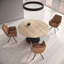 Avaeyah Round 135cm Extendable Dining Table-689601663