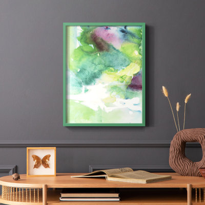 «Rising Above IV», reproduction encadrée - bois massif