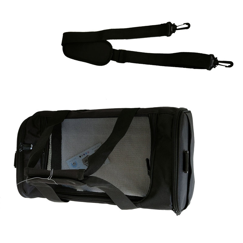 Ianthe Collapsible Pet Carrier, Black