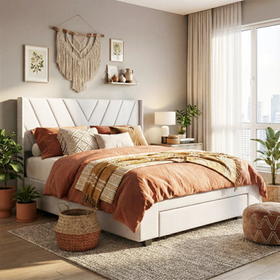 Upholstered Storage Bed