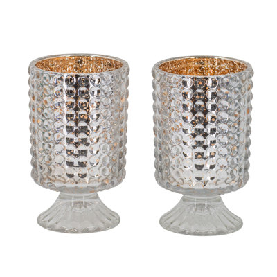 7'' H Glass Tabletop Hurricane