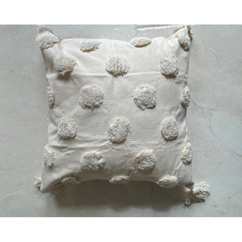 Coussin décoratif à pois As Asm Bohemia