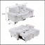 Canapé-lit convertible en velours de 73 pouces avec canapé-lit et matelas escamotable-1214033647