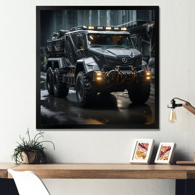 " Au Noir Us Military Truck "