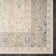 Hampshire Classic Floral Filigree Two Million Point Beige Rug with High-Low Texture