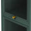 Armoire de porte moderne en verre à trois niveaux avec rangement à quatre niveaux, pour le hall d'entrée, la salle de bain et la salle à manger-2109672333