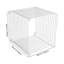 Table d'appoint carrée, table d'appoint polyvalente en fer, table de bout carrée-597416034