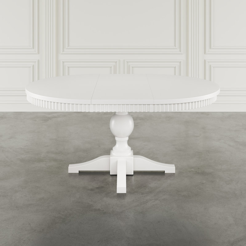 Table de salle à manger Gunes, Blanc