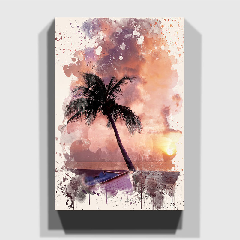 Wrapped Canvas Painting, 50cm H x 35cm W