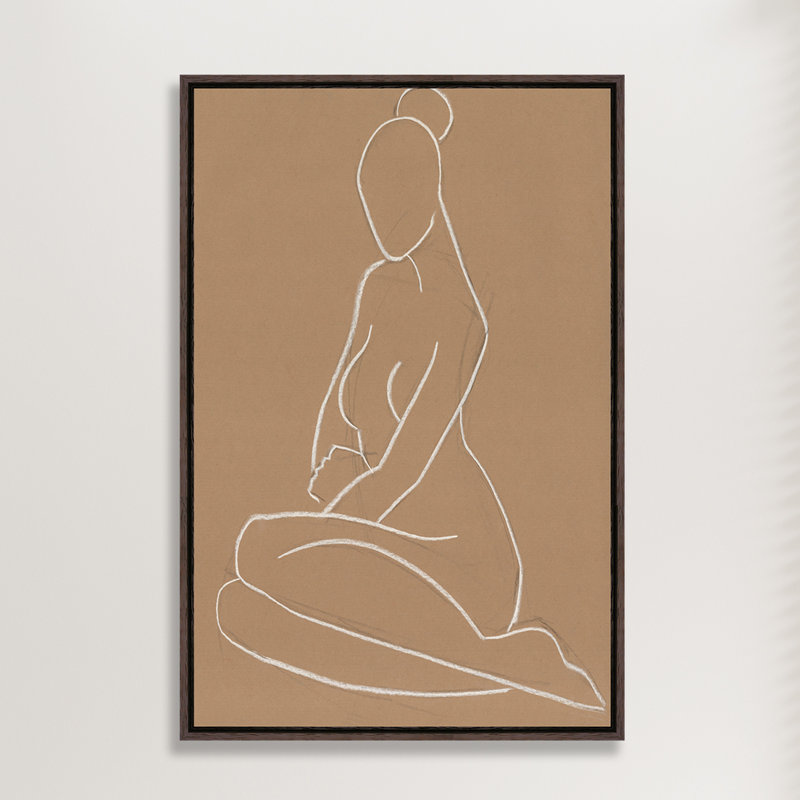 «Lines & Curves V» par Ryan Brown - reproduction d'art sur toile