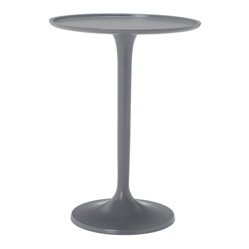Haltwhistle Tray Top End Table, Dark Gray