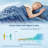 Seersucker Cooling Comforter - Reversible Summer Quilt for Hot Sleepers, Reduces Skin Temp 2-5 Degrees, Pet-Friendly, Machine Wash Tumble Dry Low-129460200-109833622