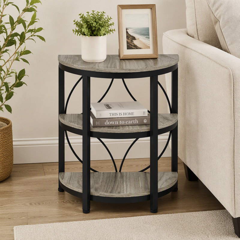 Table de bout demi-ronde