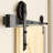 Steel Single Door Barn Door Hardware Kit Standard Single-99443906