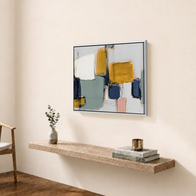 Cityside Grey by Lanie Loreth - Graphic Art on Canvas