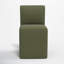 Chaise rembourrée avec roulettes Mendy-98676092