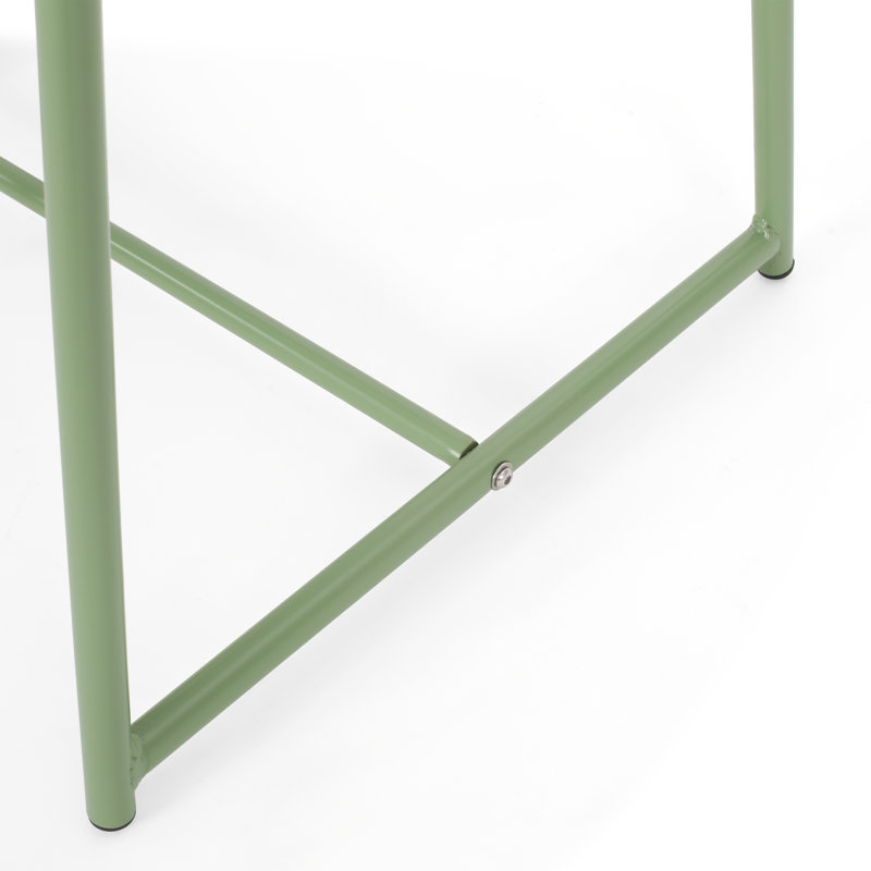 Ensemble de conversation 3 pièces Aynslie, Vert mat