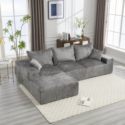 Canapé modulaire l 108,27 po Boucle