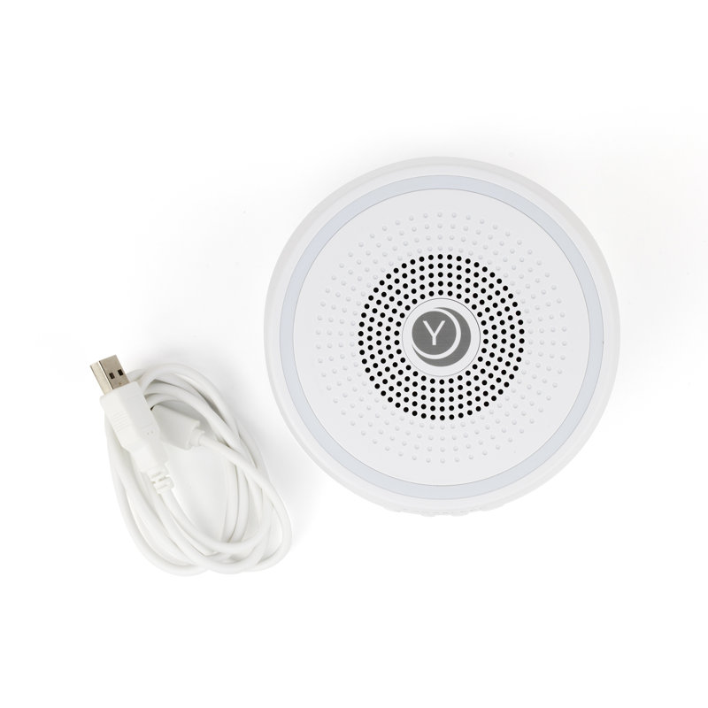 White Rechargeable Multi-Sound Machine with Night Light