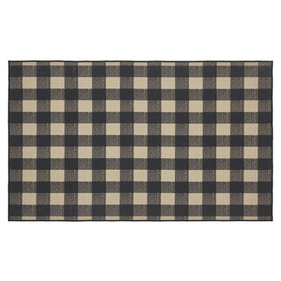 Tapis intérieur / extérieur en polyester tissé à plat Berenguela
