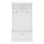 Armoire de rangement de garage 5 en 1 avec banc, portemanteau, arbre de rangement pour hall d'entrée, garage-1588982543