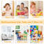 Fahey Kids 5 Piece Solid Wood Square Play Or Activity Table and Chair Set